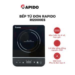 Bếp từ dương 1 vùng nấu Rapido RI2000ES