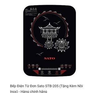 Bếp từ dương 1 vùng nấu sSato STB-205