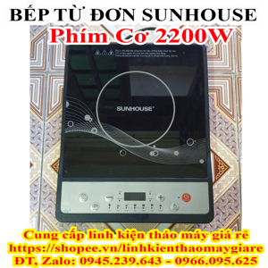 Bếp từ dương 1 vùng nấu Sunhouse SHD6160