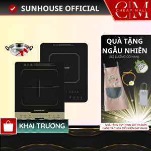 Bếp từ dương 1 vùng nấu Sunhouse SHD6802