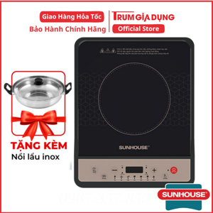 Bếp từ dương 1 vùng nấu Sunhouse SHD6158