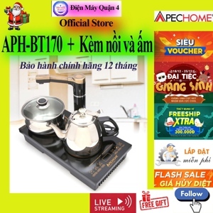 Bếp từ dương 2 vùng nấu Apechome BT170