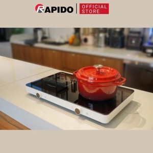 Bếp từ dương 2 vùng nấu Rapido RI3000KB