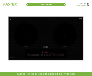 Bếp từ Faster dương 2 vùng nấu FS-68SI