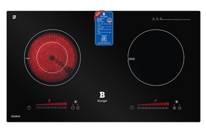 Bếp từ hồng ngoại âm 2 vùng nấu Blueger B928MA