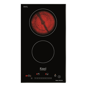 Bếp từ hồng ngoại âm 2 vùng nấu Faro FR2 21D