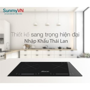Bếp từ hồng ngoại âm 2 vùng nấu Sunhouse MMB9200MIX