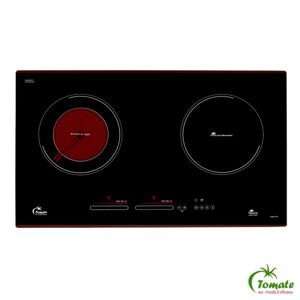 Bếp từ hồng ngoại âm 2 vùng nấu Tomate TOM 77IH