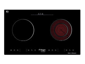 Bếp từ hồng ngoại âm 2 vùng nấu Capri CR-802KT