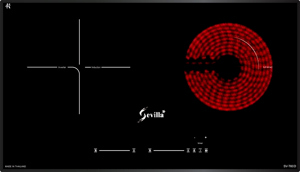 Bếp từ hồng ngoại âm 2 vùng nấu Sevilla SV-T60D