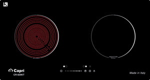 Bếp từ hồng ngoại âm 2 vùng nấu Capri CR-829KT