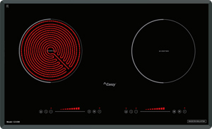 Bếp từ hồng ngoại âm 2 vùng nấu Canzy CZ E89