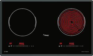 Bếp từ hồng ngoại âm 2 vùng nấu Canzy CZ-86R