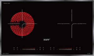 Bếp từ hồng ngoại âm 2 vùng nấu Kaff KF-FL88IC