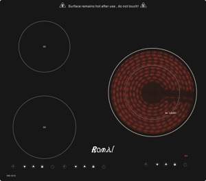 Bếp từ hồng ngoại âm 2 vùng nấu Romal RIE-321C