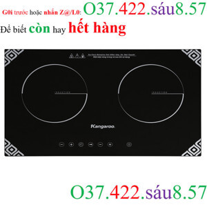 Bếp từ hồng ngoại âm 2 vùng nấu Kangaroo KG498N