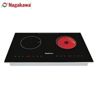 Bếp từ hồng ngoại âm 2 vùng nấu Nagakawa NAG1251