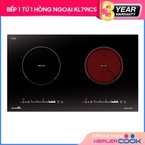 Bếp từ hồng ngoại âm 2 vùng nấu KeplerCook KL 79ICS