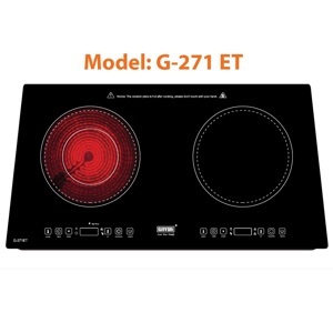 Bếp từ hồng ngoại âm 2 vùng nấu Giovani G271ET (G-271ET)