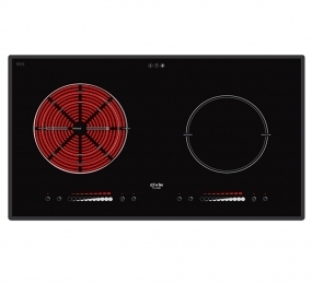 Bếp từ hồng ngoại âm 2 vùng nấu Civin CV-690