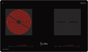 Bếp từ hồng ngoại âm 2 vùng nấu Sevilla SV-MB01S