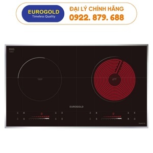 Bếp từ hồng ngoại âm 2 vùng nấu Eurogold EUH2110