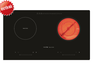 Bếp từ hồng ngoại âm 2 vùng nấu Fandi FD- Slide 228-IH (Slide-228IH)