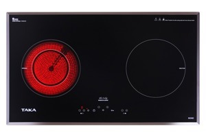 Bếp từ hồng ngoại âm 2 vùng nấu Taka IR2ND