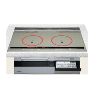 Bếp từ hồng ngoại âm 2 vùng nấu Panasonic KZ-T563S