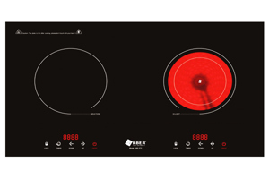Bếp từ hồng ngoại âm 2 vùng nấu Arber AB-372
