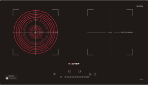 Bếp từ hồng ngoại âm 2 vùng nấu Kocher EI-730