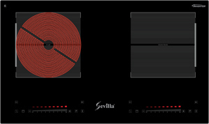 Bếp từ hồng ngoại âm 2 vùng nấu Sevilla SV-135TS