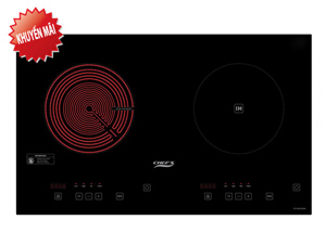 Bếp từ hồng ngoại âm 2 vùng nấu Chefs EHMIX2000A (EH-MIX2000A)