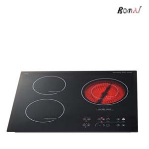 Bếp từ hồng ngoại âm 2 vùng nấu Romal RIE-321C