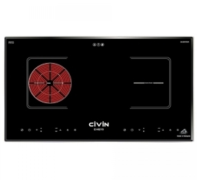 Bếp từ hồng ngoại âm 2 vùng nấu Civina EI-6215
