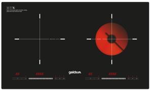 Bếp từ hồng ngoại âm 2 vùng nấu Goldsun GDX7640
