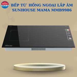 Bếp từ hồng ngoại âm 2 vùng nấu Sunhouse Mama MMB9986
