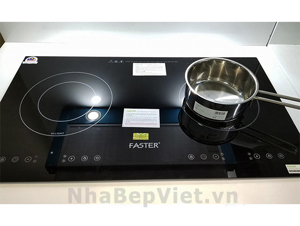 Bếp từ hồng ngoại âm 2 vùng nấu Faster FS 668HI