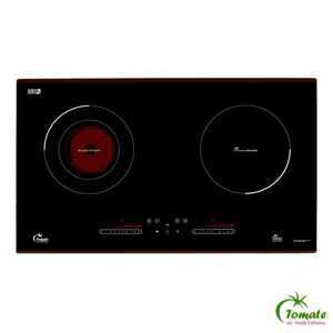 Bếp từ hồng ngoại âm 2 vùng nấu Tomate GH DUO-S2IH plus
