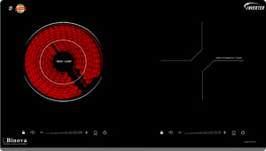 Bếp từ hồng ngoại âm 2 vùng nấu Binova BI-407-IC