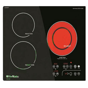 Bếp từ hồng ngoại âm 2 vùng nấu sSiematic SM600 (SM-600)