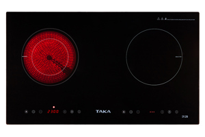 Bếp từ hồng ngoại âm 2 vùng nấu Taka TK-IR2B