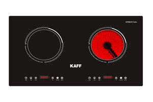 Bếp từ hồng ngoại âm 2 vùng nấu Kaff KF-101IC