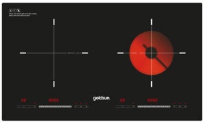 Bếp từ hồng ngoại âm 2 vùng nấu Goldsun GDX7640
