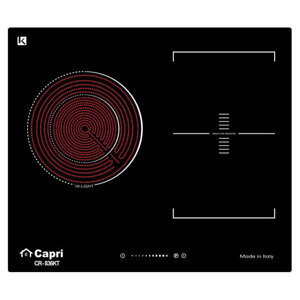 Bếp từ hồng ngoại âm 3 vùng nấu Capri CR-836KT