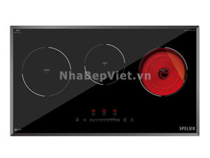 Bếp từ hồng ngoại âm 3 vùng nấu Spelier SPM-938H