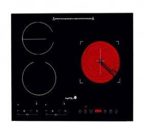 Bếp từ hồng ngoại âm 3 vùng nấu Napoli Expression NA 600E