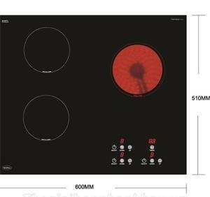 Bếp từ hồng ngoại âm 3 vùng nấu Việt Hàn VH-IH 30