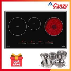 Bếp từ hồng ngoại âm 3 vùng nấu Canzy CZ-ML86GB