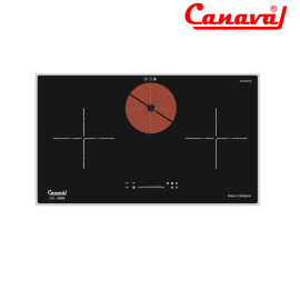 Bếp từ hồng ngoại âm 3 vùng nấu Canaval CA9999 (CA-9999)